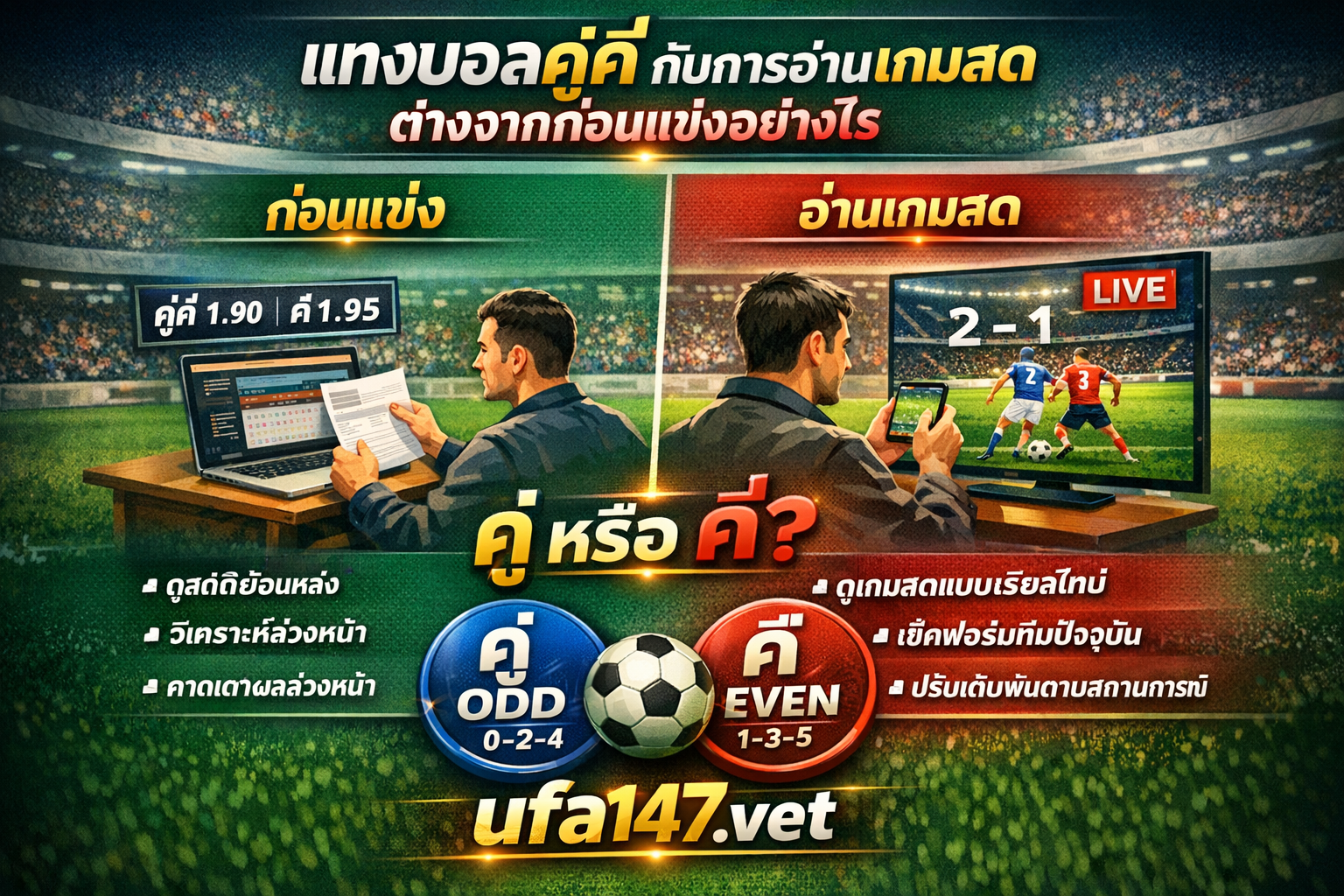 แทงบอลคู่คี่