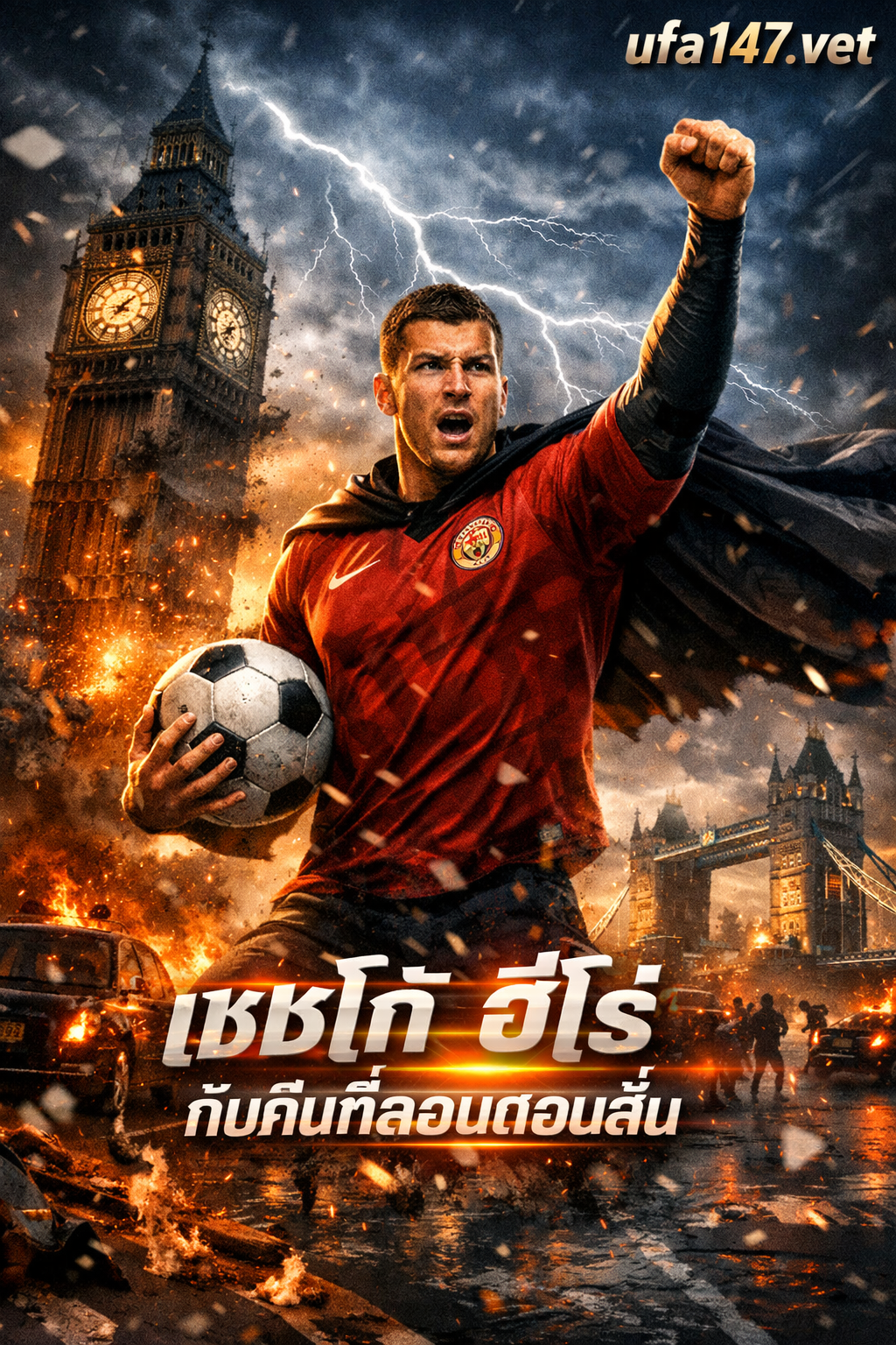 เชชโก้ ฮีโร่ กับคืนที่ลอนดอนสั่น