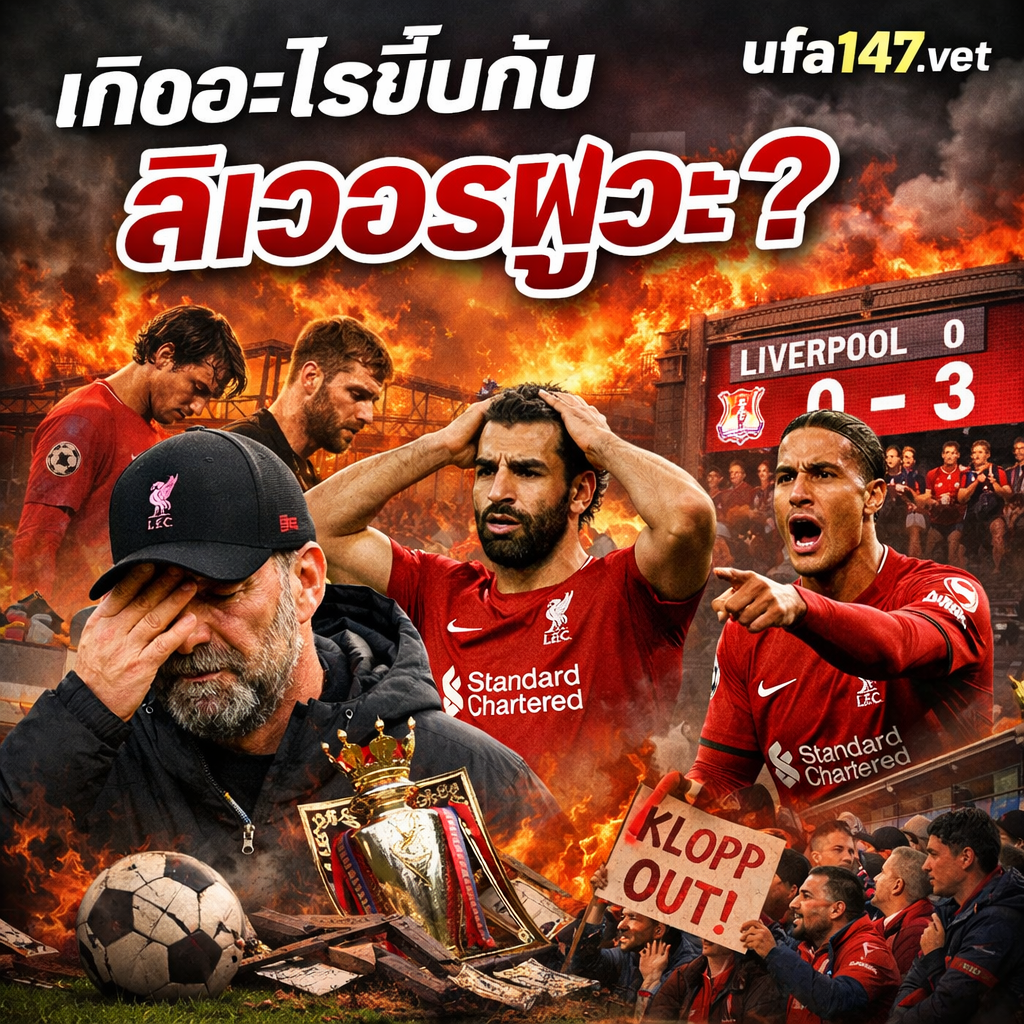 เกิดอะไรขึ้นกับ ลิเวอร์พูล? เมื่อทีมที่เคยวิ่งนำโลกต้องหยุดหายใจตั้งหลักใหม่